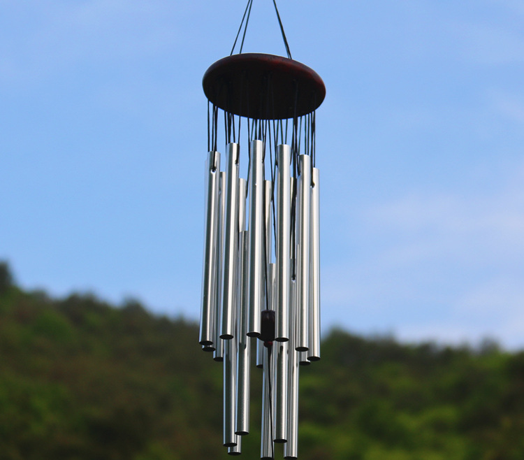 27管实木大风铃挂饰 招财镇宅旺运风铃挂件 跨境电商专供外贸批