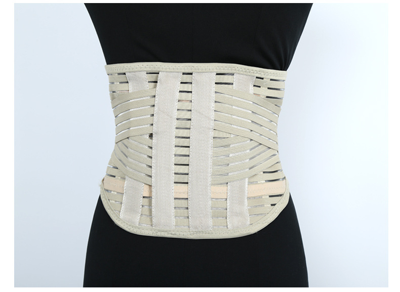 厂家直销加强透气型全弹力腰围 医用护腰腰椎突出固定全弹力腰围