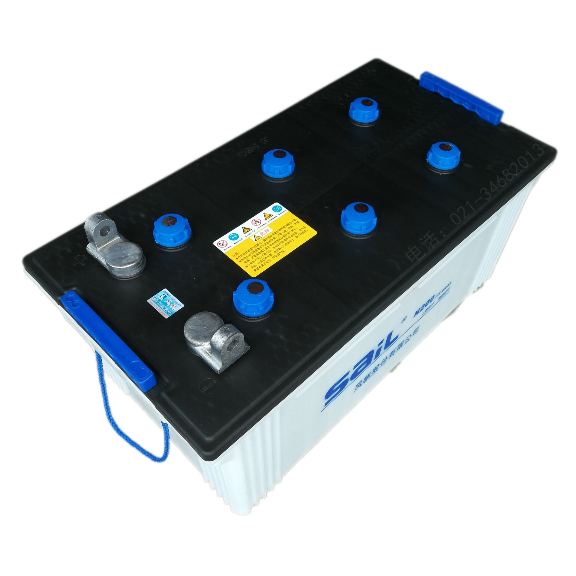 风帆n200加液型蓄电池12v200ah工程车发电机组船舶电瓶
