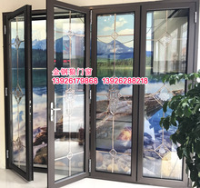 重型折叠门工厂推出隔热折叠门 大折叠门 5+27A+5玻璃 坚朗配件