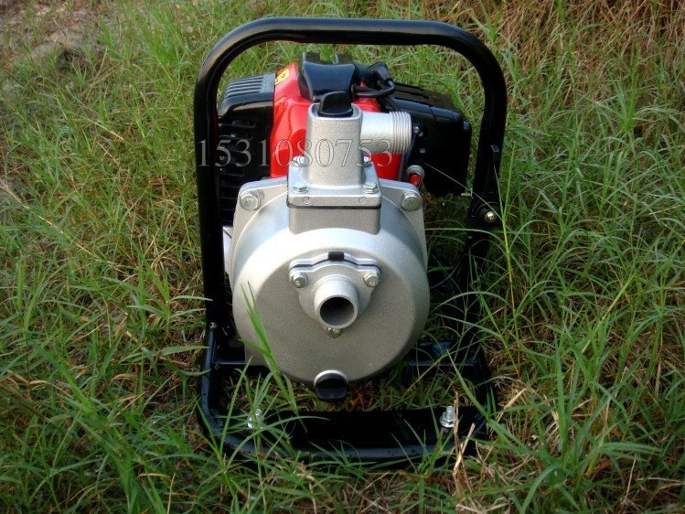 二冲程1寸汽油机手提高压水泵农用抽水机灌溉机排灌自吸园林水泵