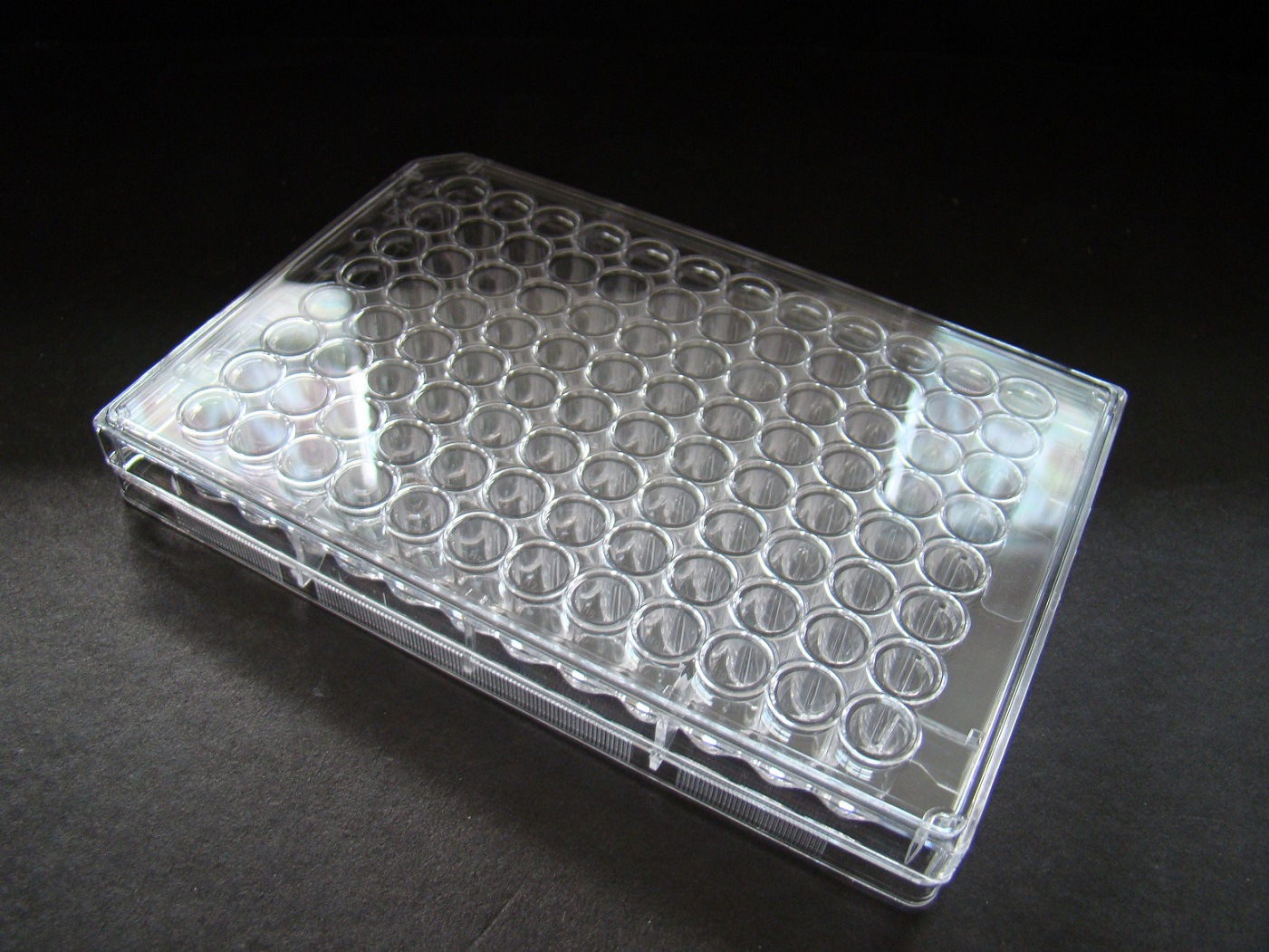 一次性细菌细胞培养板反应板96孔独立包装平底