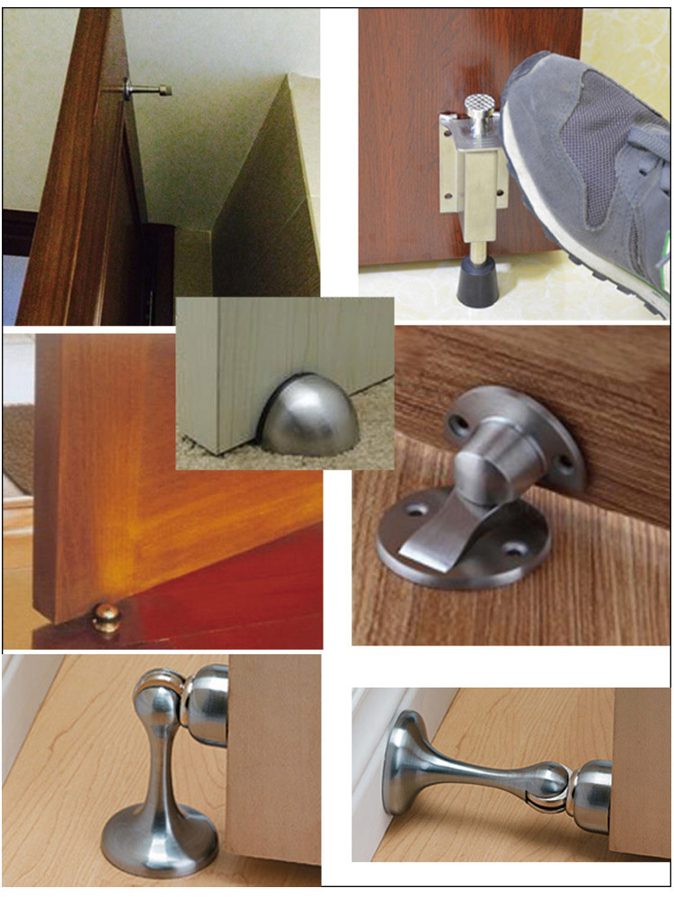 门吸安装效果图