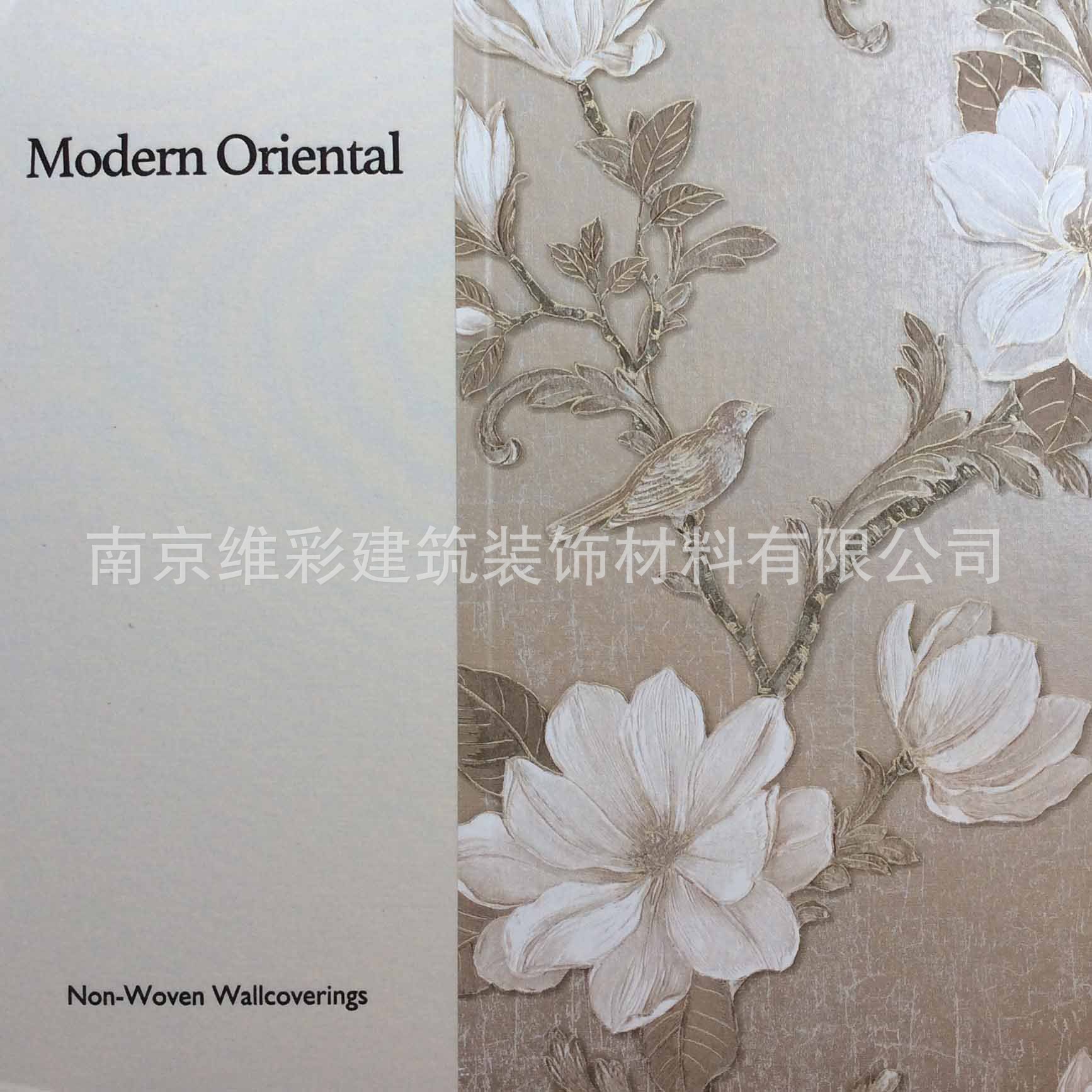 批发经销代理加盟博艺无纺墙纸壁纸东情西韵modernoriental