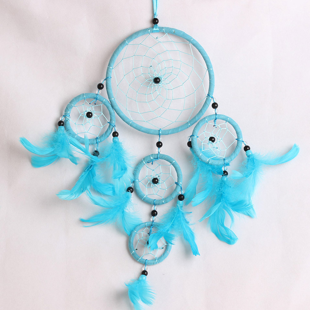 lz1559 纯手工制作捕梦网挂件捕梦网风铃批发 家居壁饰 婚礼装饰