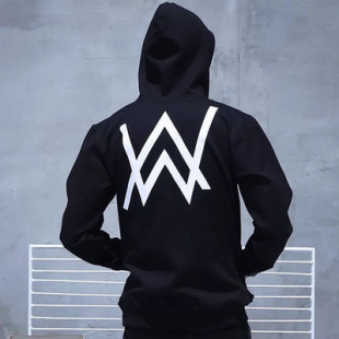 一件代发alan walker faded 同款电音男女款连帽套头情侣卫衣潮