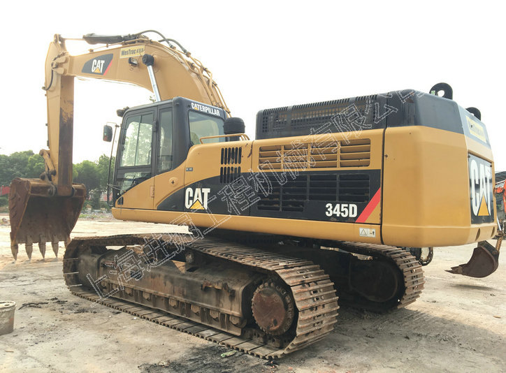 二手卡特345d大型挖掘机参数尺寸图片上海销售市场地址电话价格