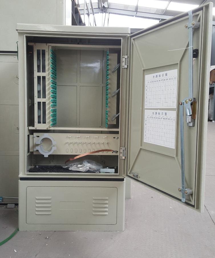 144芯交接箱 smc光缆交接箱144芯室外落地式箱壁挂箱小区光交接箱