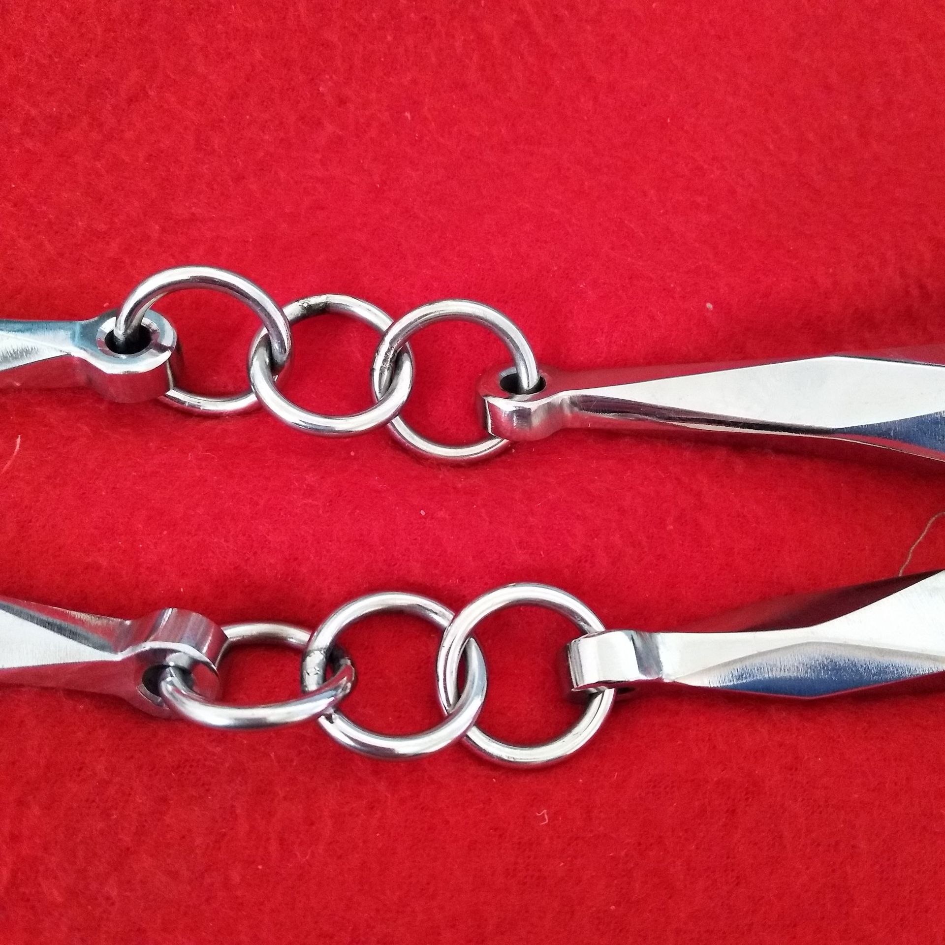 牛皮把不锈钢八棱鞭九节鞭练功304不锈钢铸造厂家直销加工定制