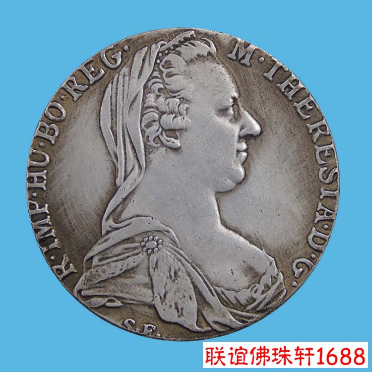 收藏仿古银圆银元大洋龙洋银币古币外国银元女神女头像 翅膀