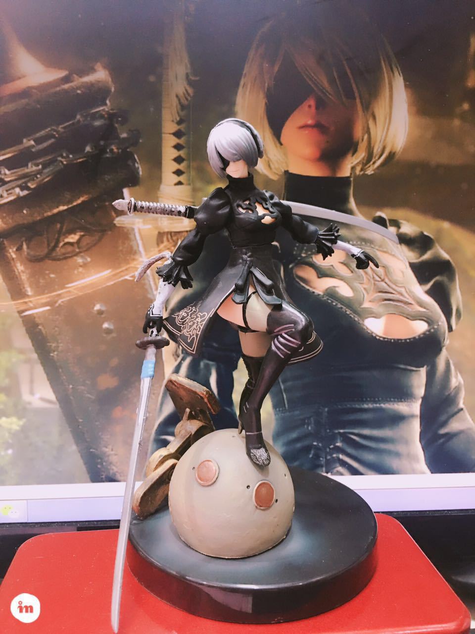 动漫se square enix 尼尔:机械纪元 尤尔哈九号s型 9s 手办模型