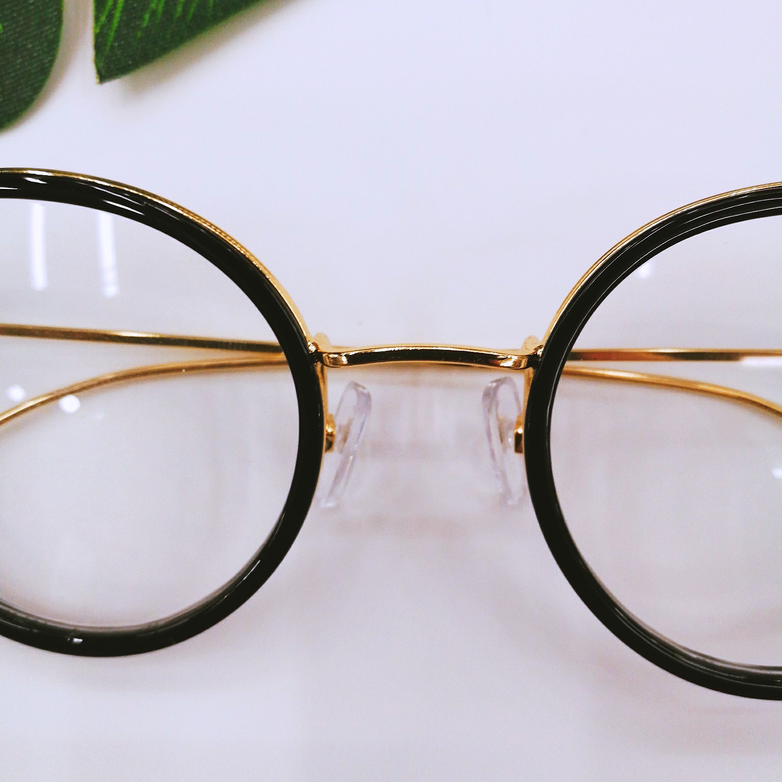 韩国金属椭圆框阿拉蕾复古个性镜腿平光镜眼镜架脚套近视镜