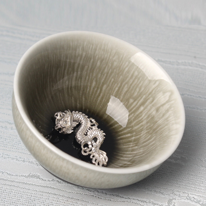 德化陶瓷钧瓷建盏茶碗个人品茗主人杯陶瓷功夫茶具杯子批发茶杯