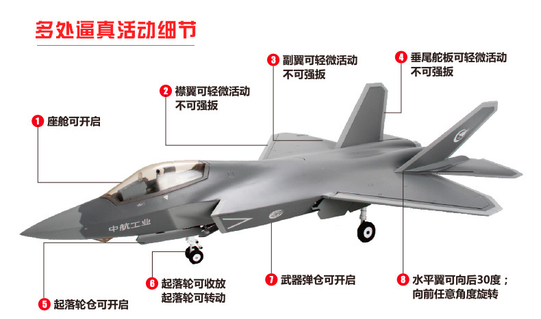 歼31战斗机三视图图片