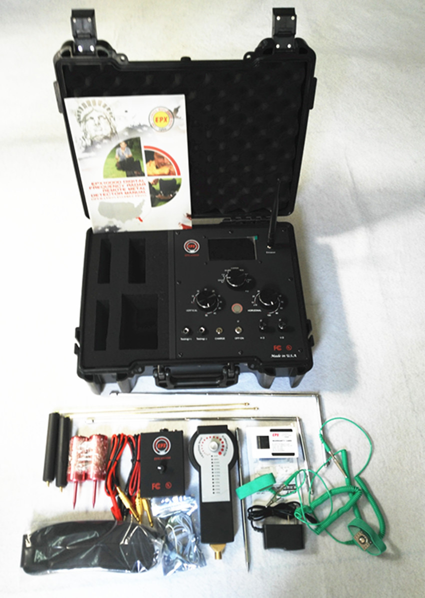 epx10000远程地下金属探测器探矿仪50米考古寻金银铜宝石探宝仪器