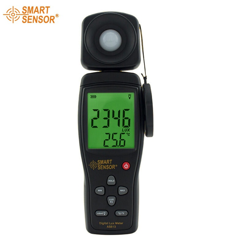 希玛 as813数字照度计 光亮度检测仪亮度表 光照度测试仪测光仪