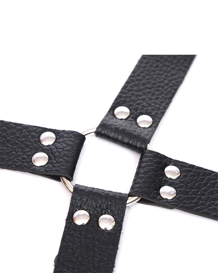 情趣性用品女用捆绑束缚带 十字扣手脚铐配件 女奴调教另类刑具