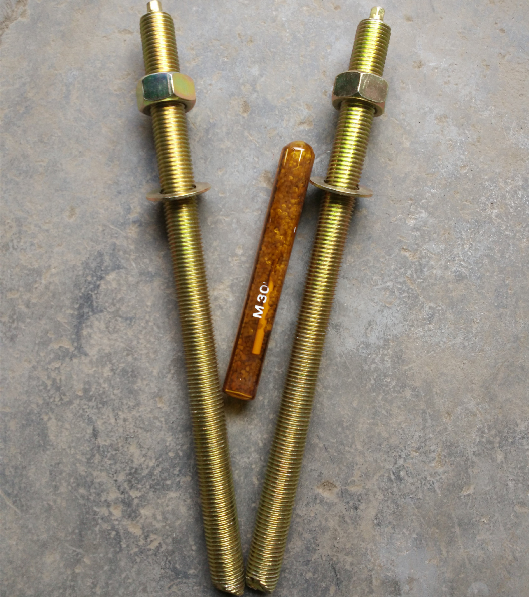 m20化学锚栓/碳钢锚固螺栓/高强建筑锚栓/加长化学锚固栓m12-m30