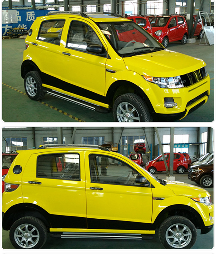 燃油双缸 三缸四轮代步车 四轮全封闭老年代步车 微型四轮小电跑