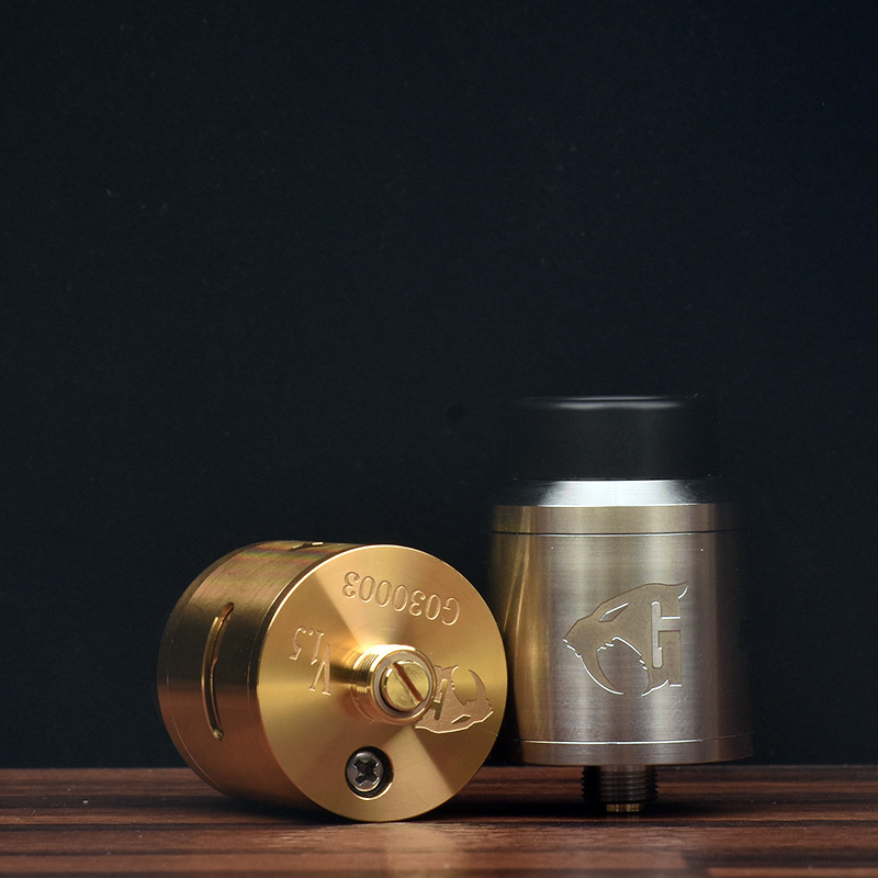 原装正品 528 v 1.5 滴油雾化器 电子烟 大烟雾 口感浓 rda