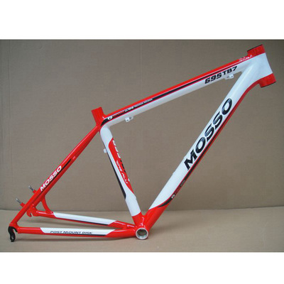 26寸山地自行车车架695清特价超轻铝合金自行车架平焊补土