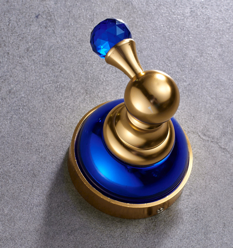 6813a太空铝仿古欧式挂衣钩 衣帽钩门后衣服挂钩欧式排钩