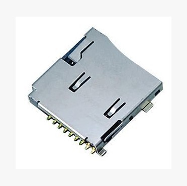 tf外焊 卡座 铜壳 sd小卡 自弹式 micro sd 内存卡座 内存卡槽