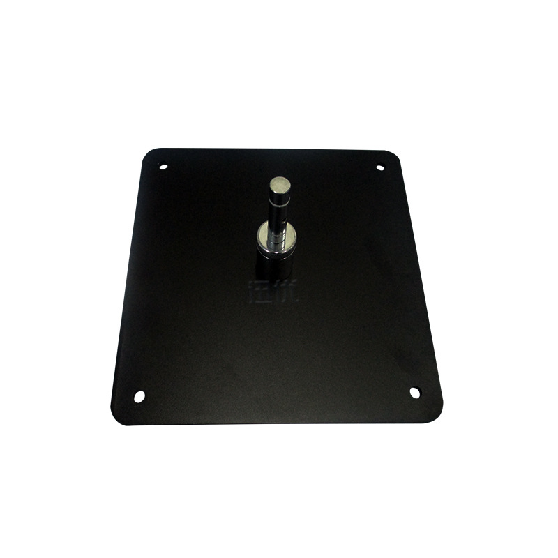 方形铁板底座中号沙滩旗杆旗帜海报印制户外刀旗底座厂家自销