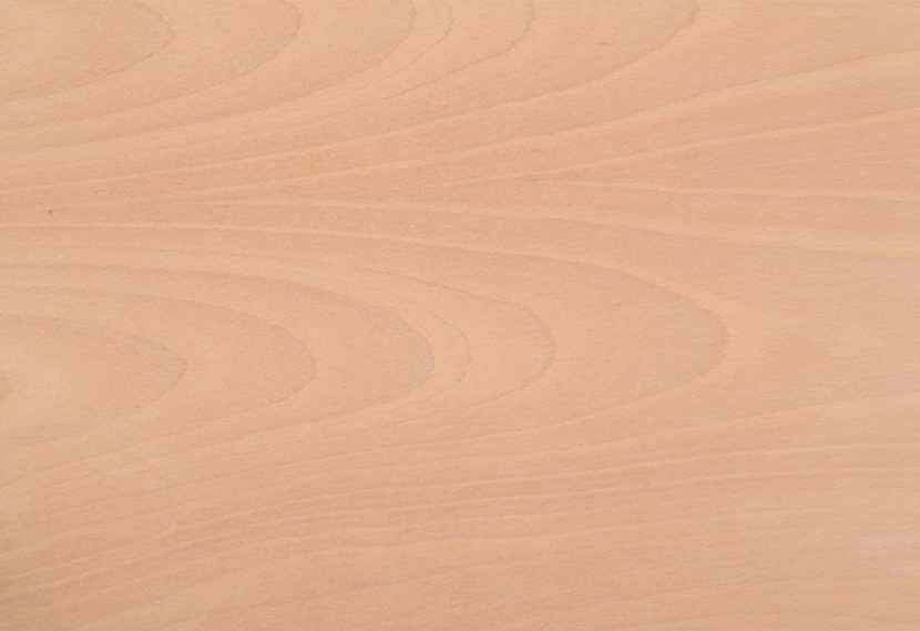 天然欧洲红榉木皮山纹aaa级双面 mdf 密度板 家具面板