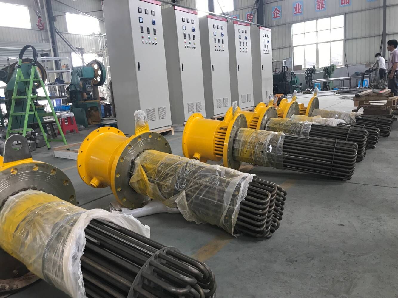 空气加热器_厂家直销管状防爆加热器 温控柜 空气管道可定制 - 阿里巴