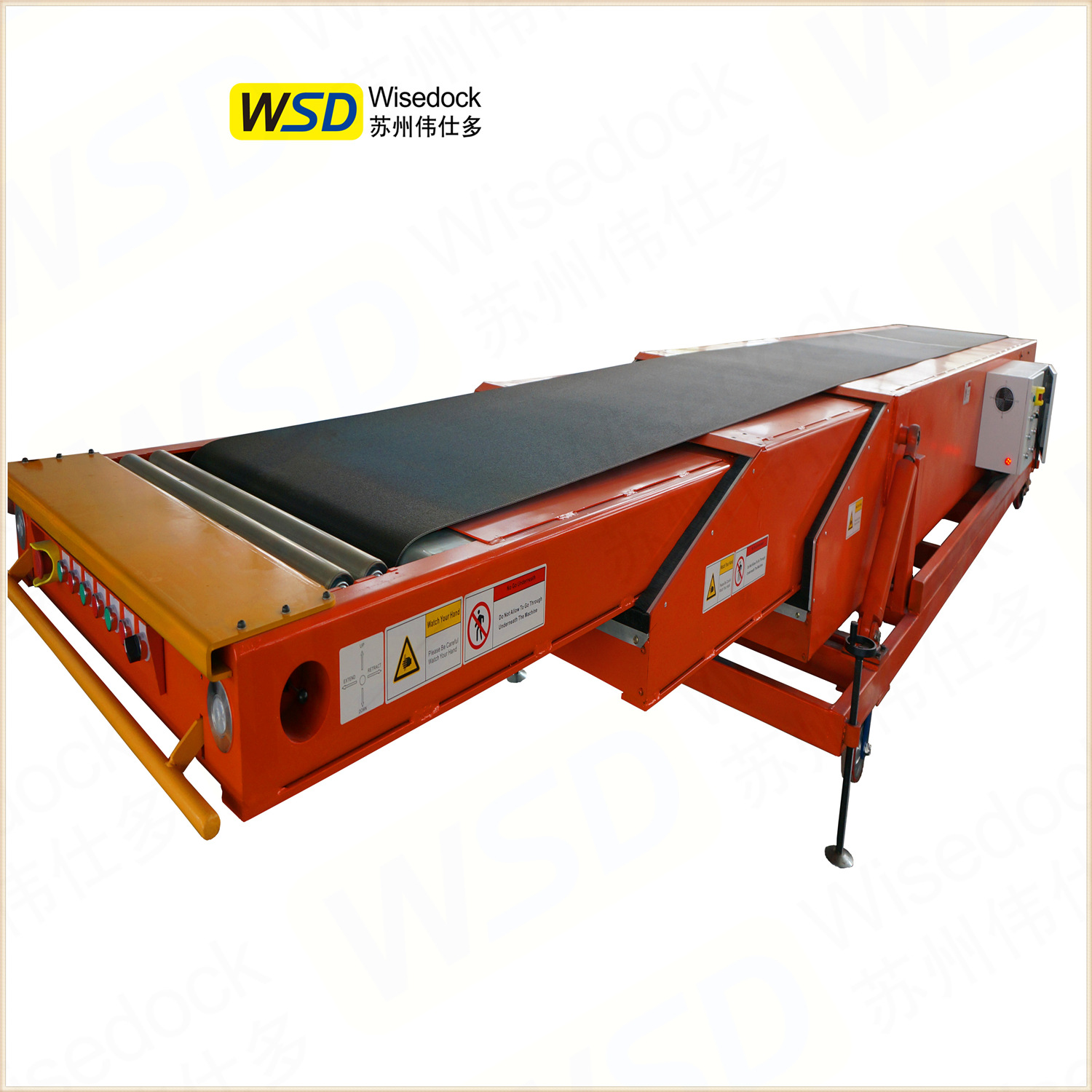 伸缩皮带输送机 啤酒厂自动化装车机 物料输送工业用皮带输送机