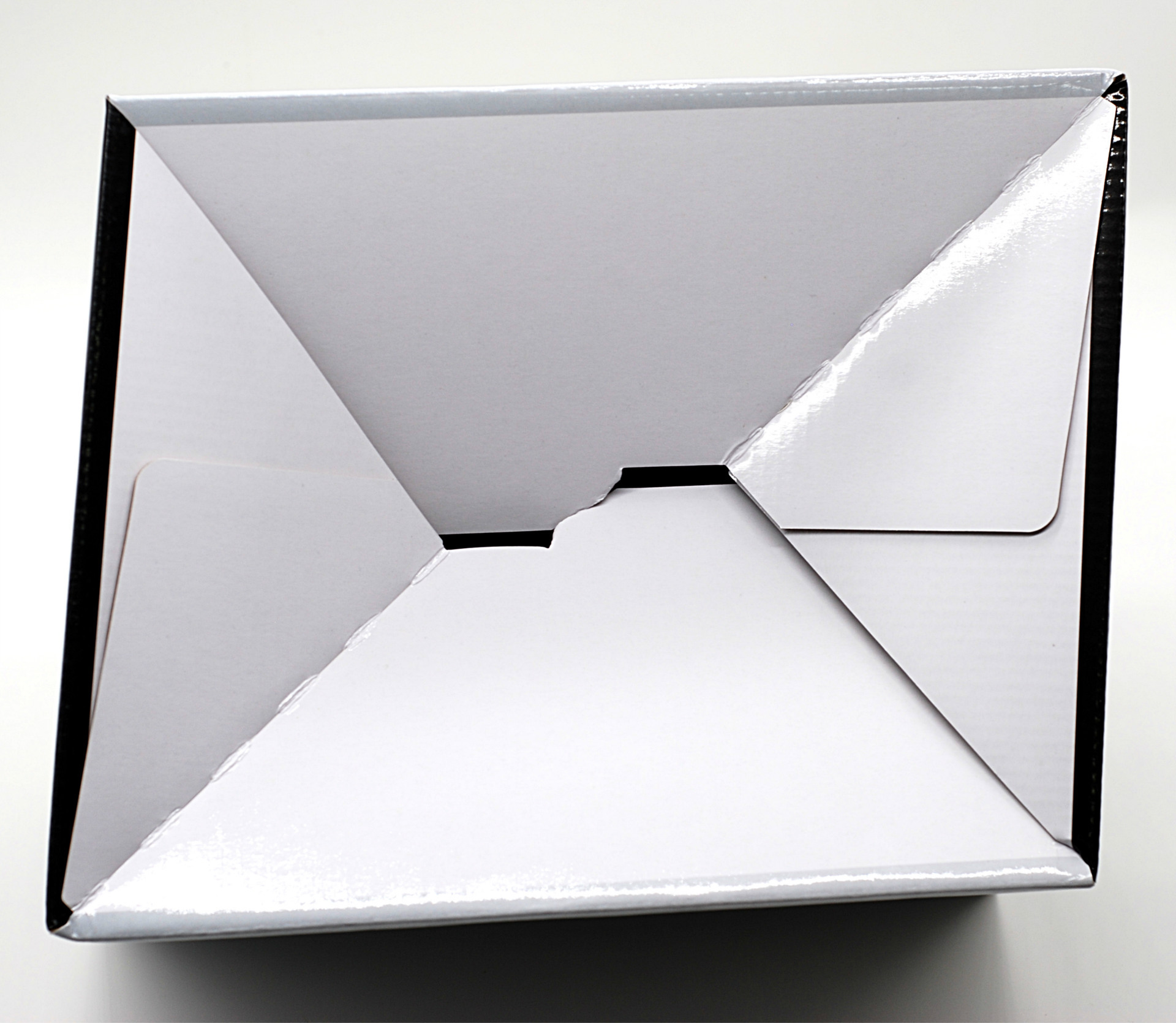 厂家印刷 生产定制定做 自扣底坑盒 通用折叠灰卡牛皮瓦楞