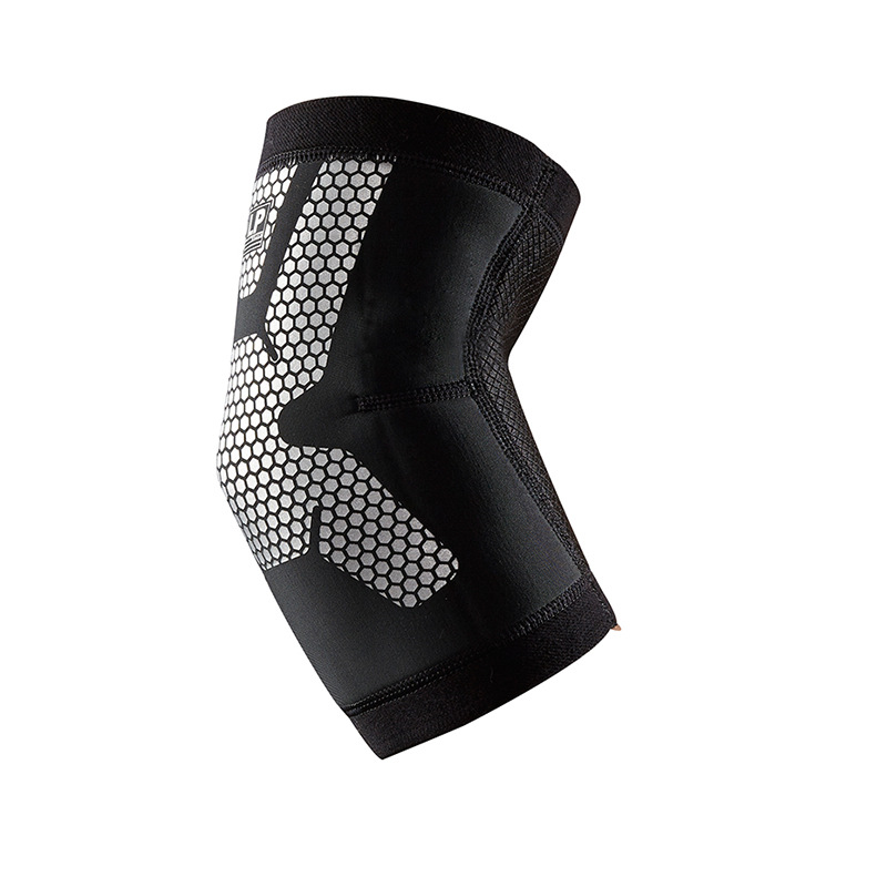 lp护肘篮球护臂ct51男女透气运动薄款羽毛球护具健身护肘 铁灰色