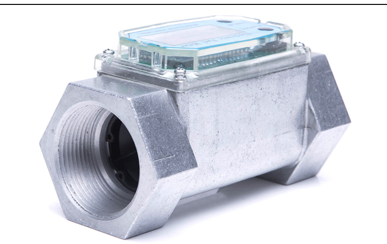 5寸涡轮流量计电子计量油表 加油枪加油机流量表