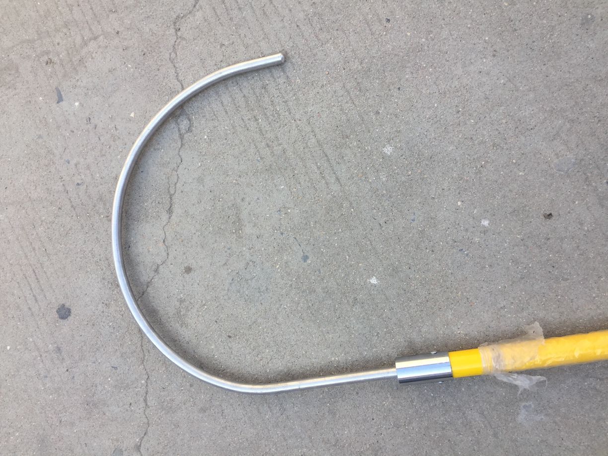 铝镁合金高压救生勾,绝缘救援钩10kv绝缘救生钩高压防触电救生勾