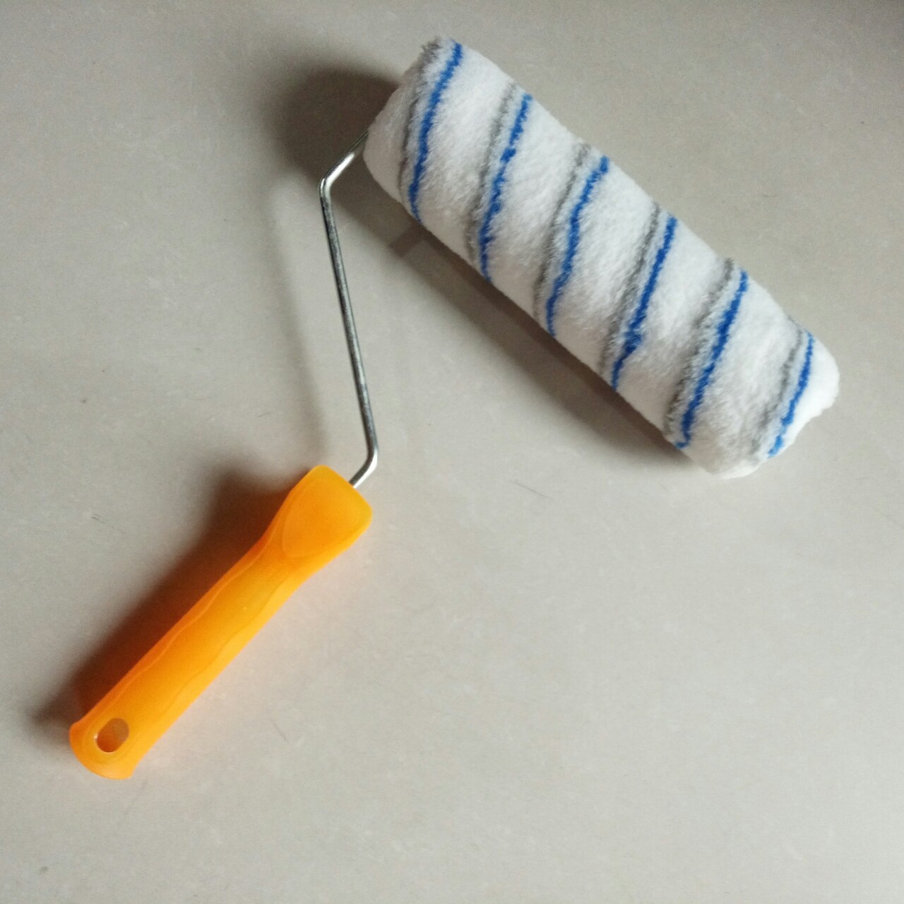 批发9寸袋装蓝灰无死角滚筒刷涂料刷子大粗滚子吸水量大滚筒刷