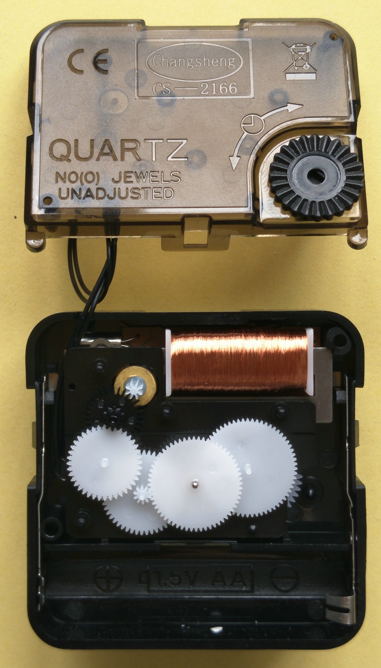 昌盛diy钟表配件低功耗超静音时钟石英钟挂钟cs—2166机芯可定制
