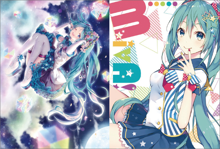 【看动漫精品】初音miku典藏画集3设定画集美图画册周边