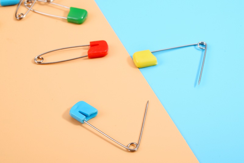 厂家直销 婴儿安全别针 宝宝用不锈钢别针面包头别针小号