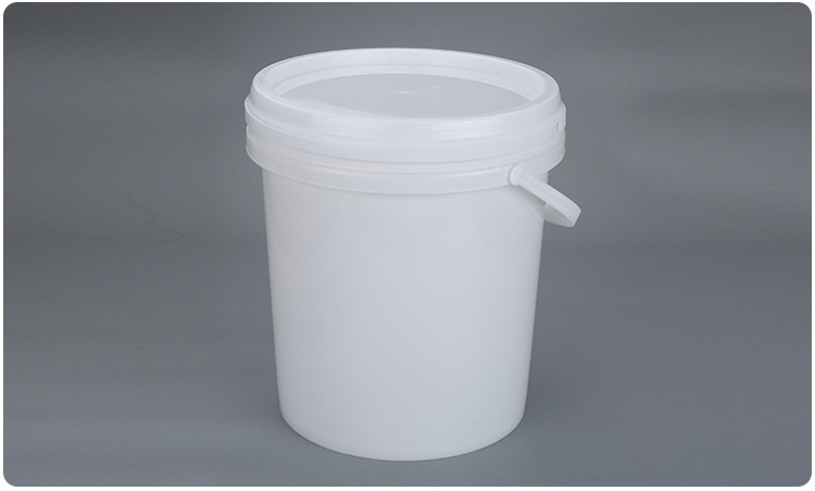 5l密封涂料圆桶抗摔压 化工白乳胶包装桶塑料