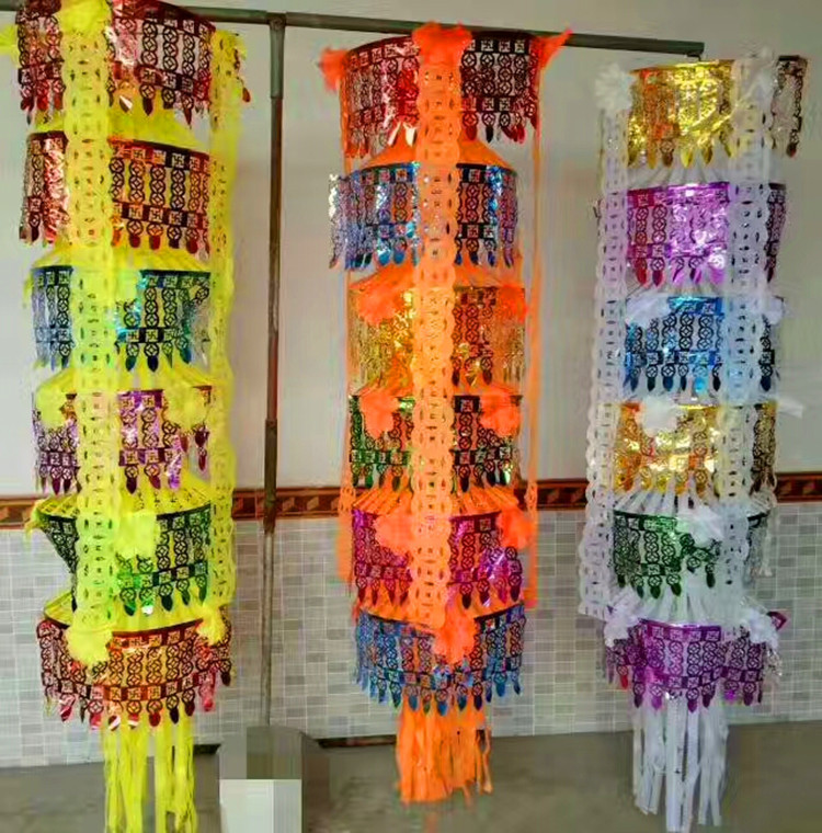 清明节用品 9圈大布幡 引魂幡 殡葬用品 厂家低价批发