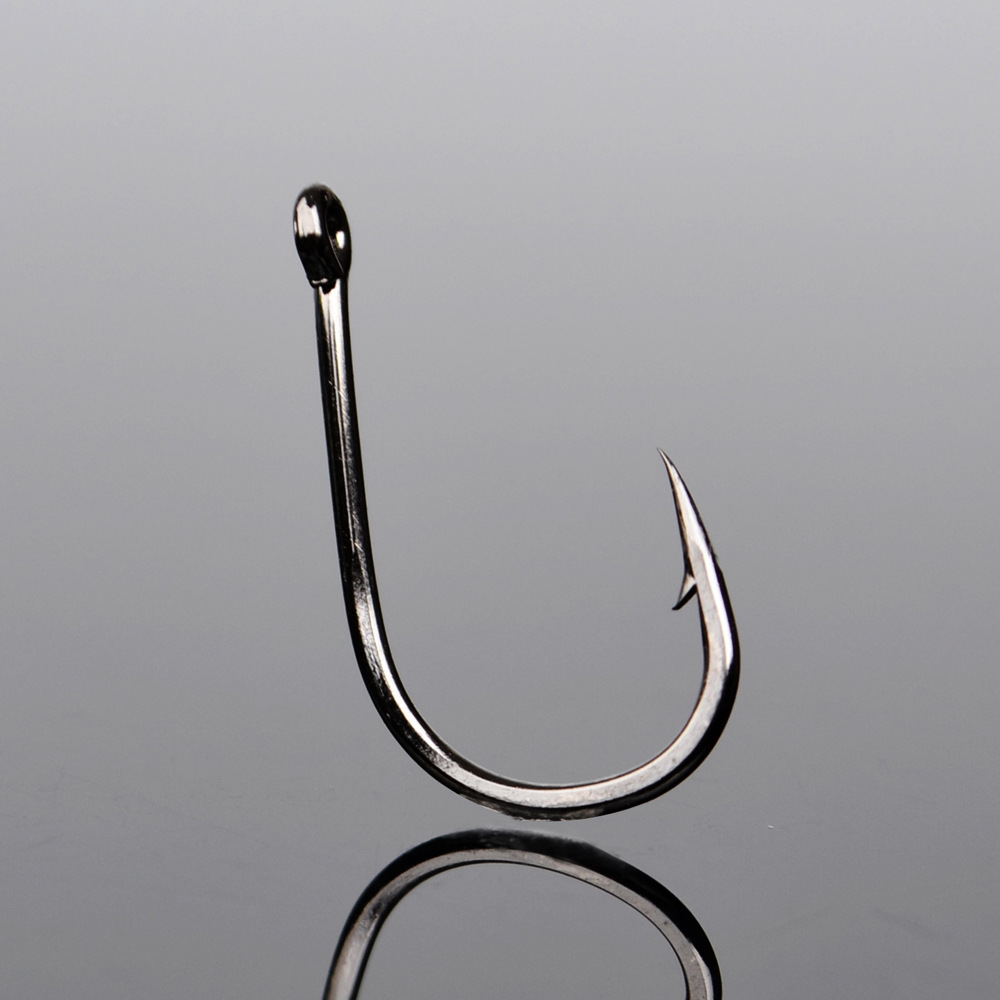 fish king 管付伊势尼钩 带圈倒刺高碳钢鱼钩厂家直销
