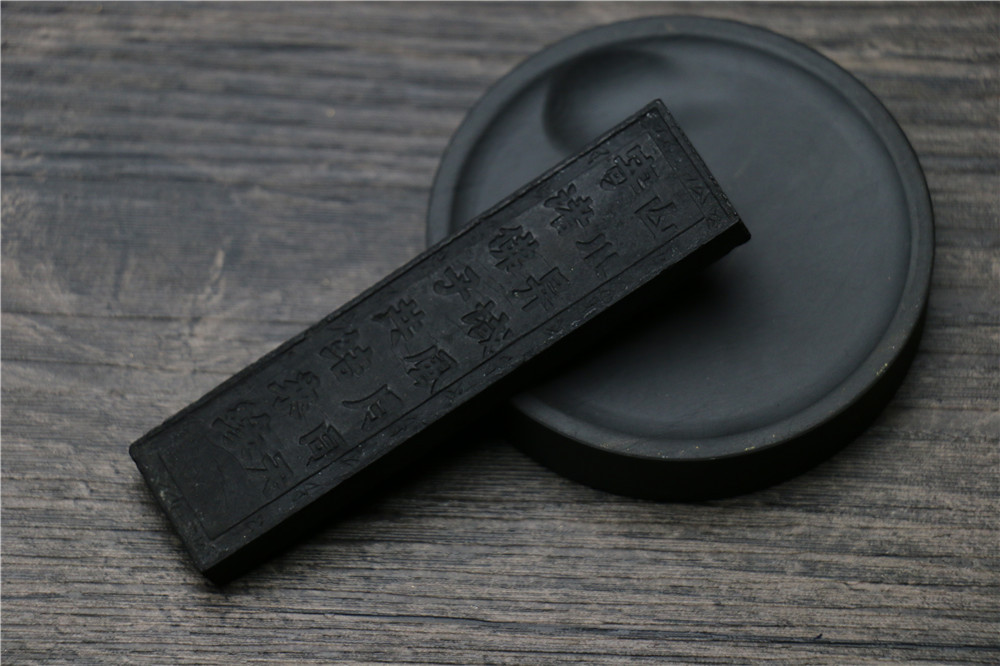 墨条 墨锭 1两青墨 徽墨学生毛笔书法练习研磨 墨块带盒