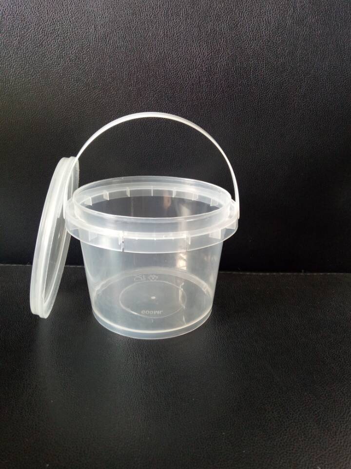 厂家直销 600ml 酸奶桶 带盖带手提 密封 1.5斤装 蜂蜜桶