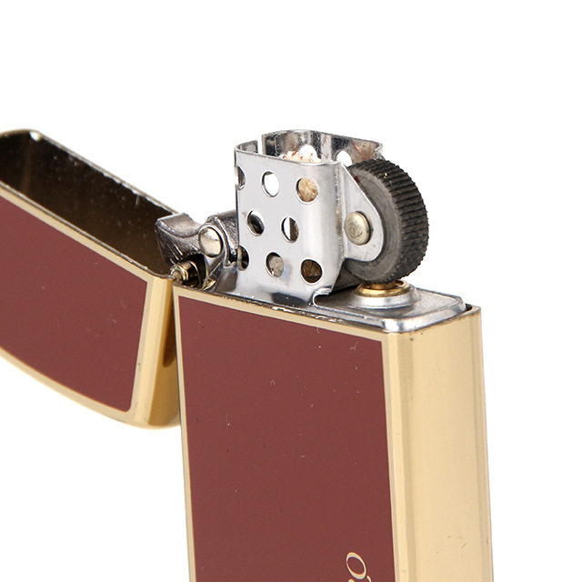 8249b女士红色窄版煤油打火机