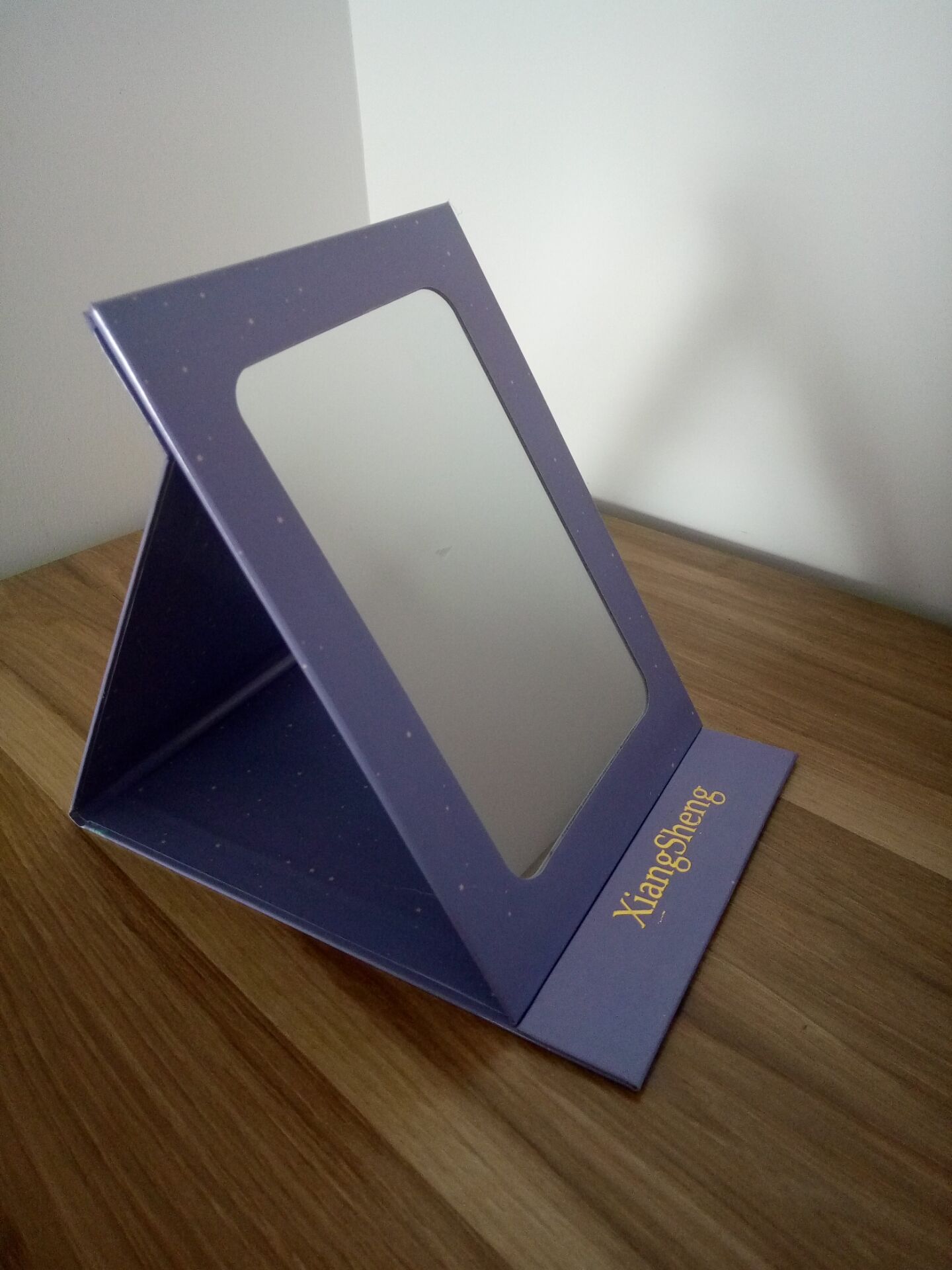 厂家直销美妆日化市场 美妆工具 化妆镜 纸质折叠镜子 纸质