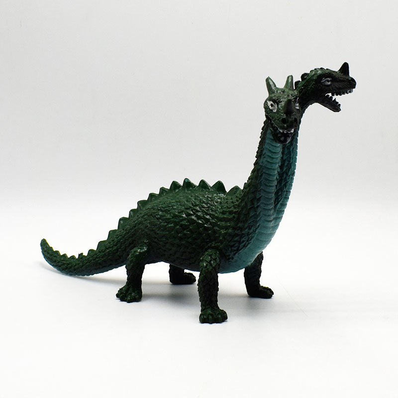 新款双头龙双头怪兽哥斯拉模型玩具儿童玩具模型礼物速卖通亚马逊