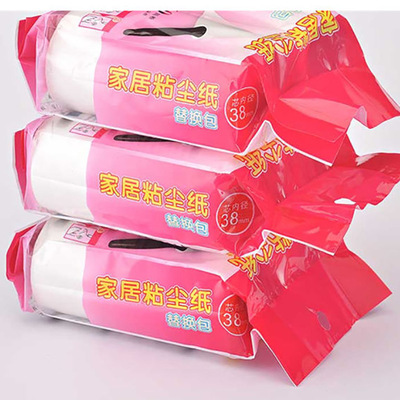 三好家居生活 粘毛纸替换装 粘尘纸可撕式16cm宽60周粘毛器