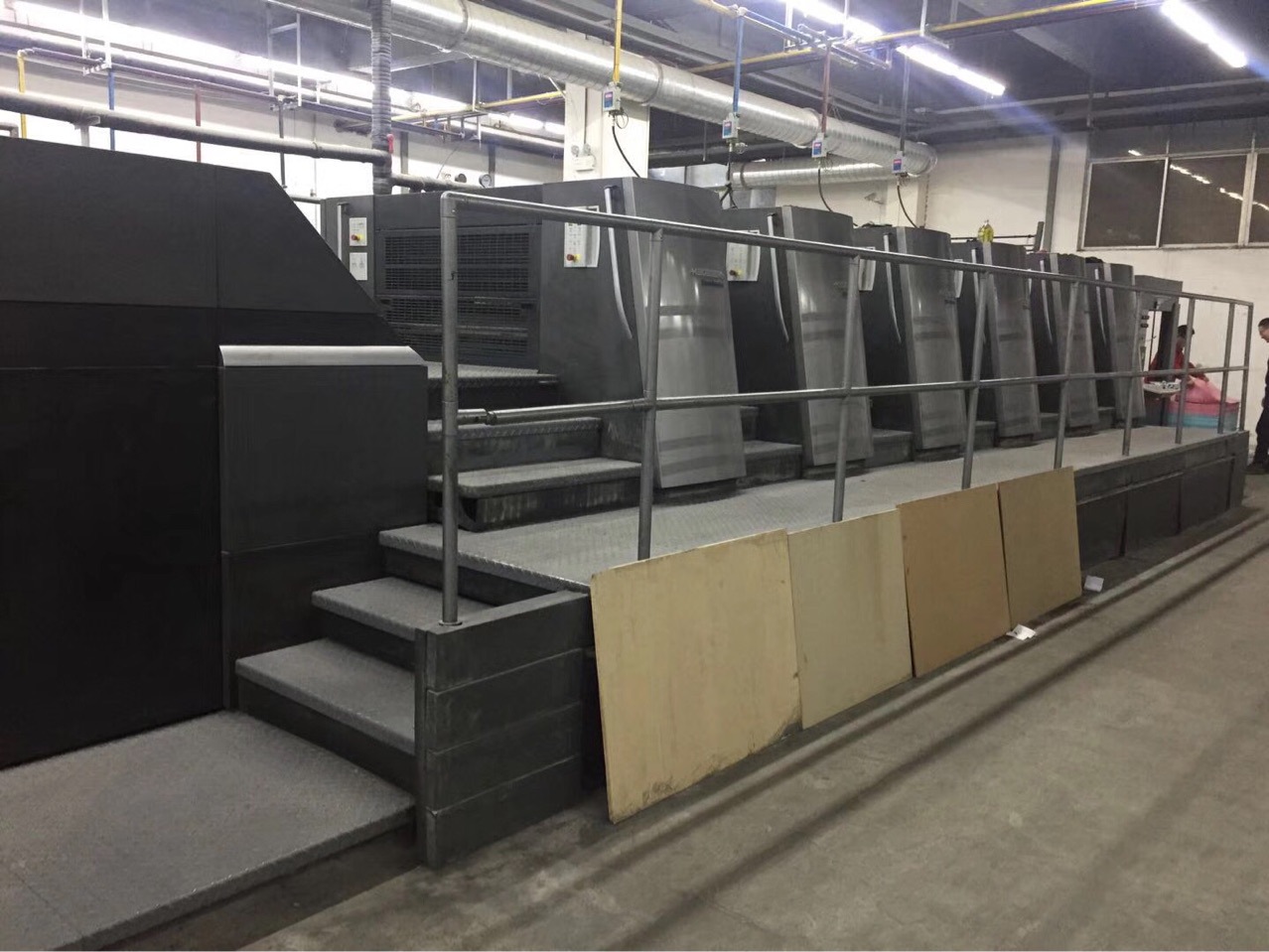 2006年海德堡xl105-5 l,二手海德堡对开五色印刷机