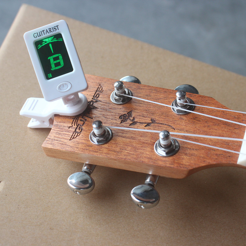 卡纸调音器 多功能调音器民谣木吉他尤克里里调音器乐器专用tuner